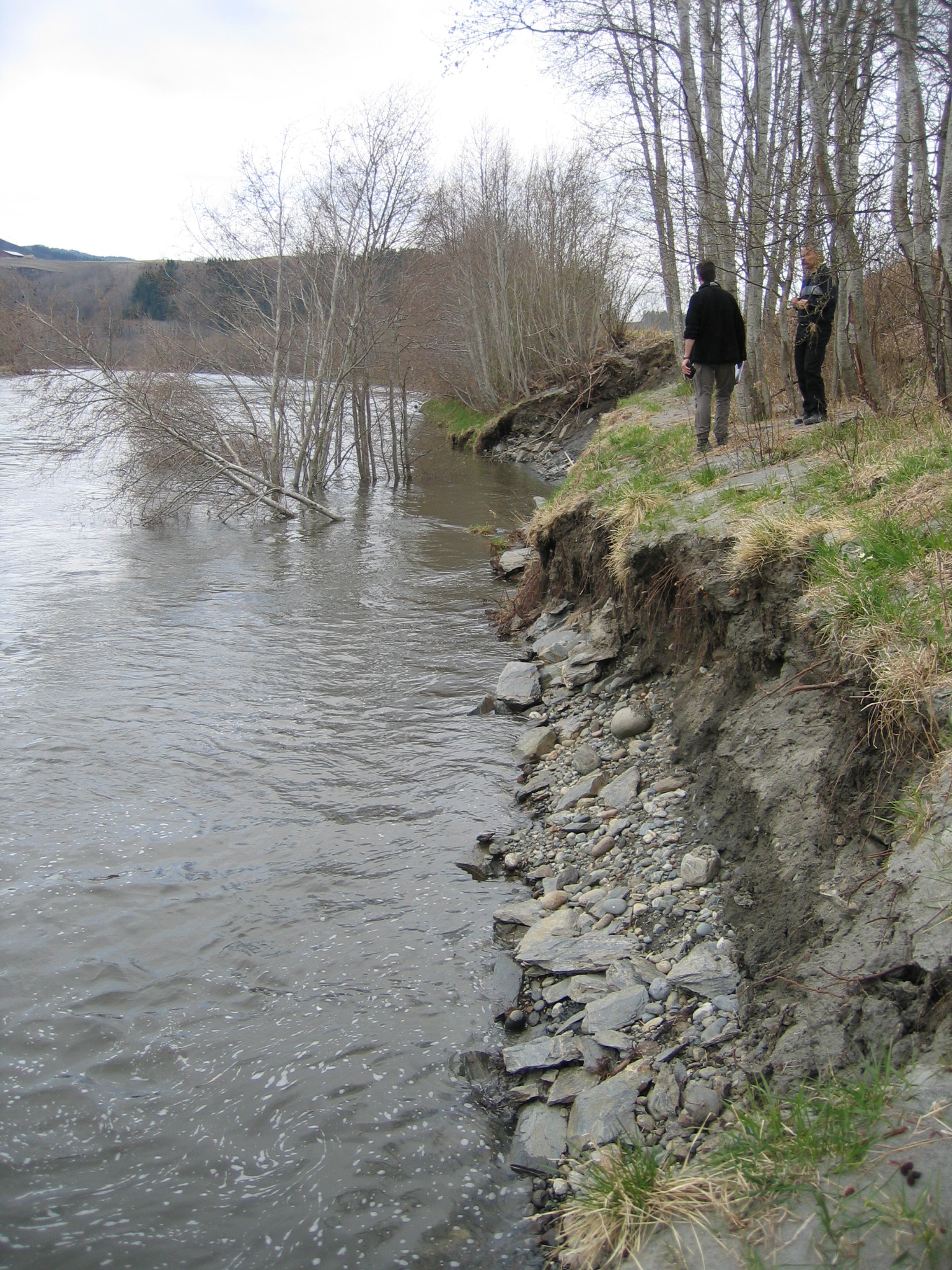  Klassifisering av erosjon i felt
