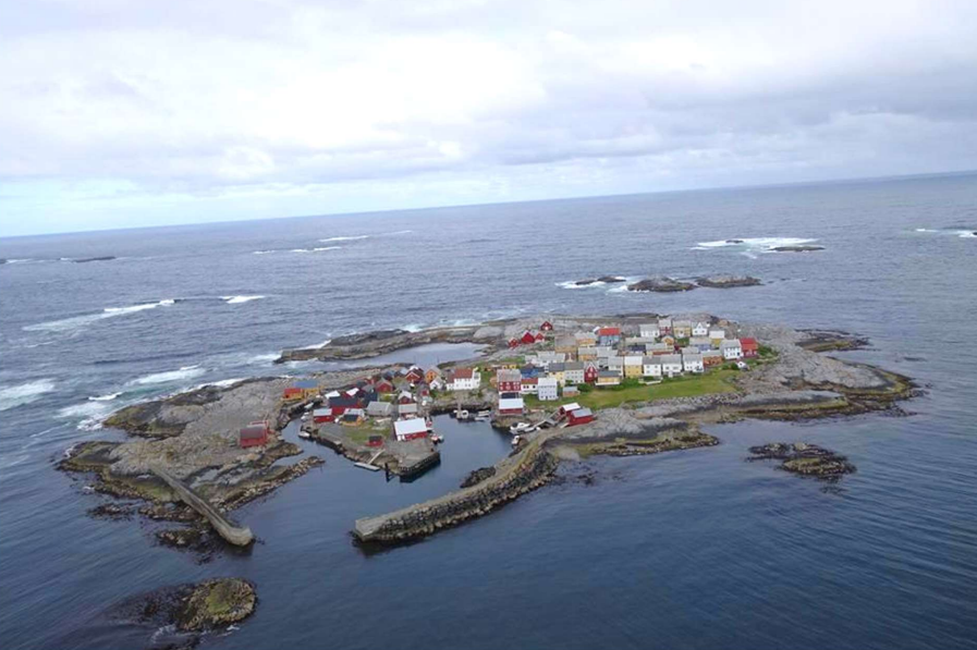 Øyværet Grip. Foto: Frode Pilskog