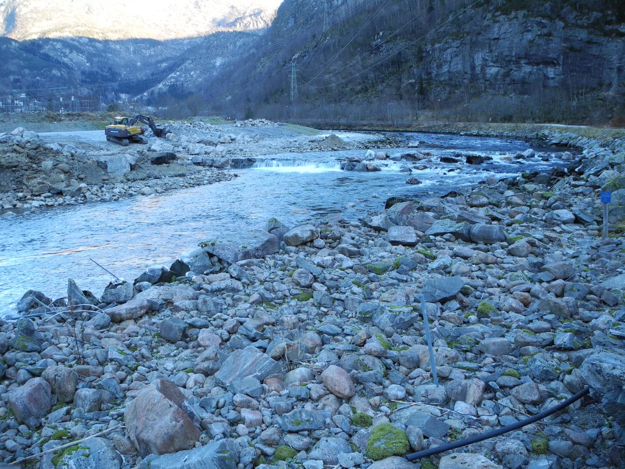  Terskler og buner av løsmasser – Utførelse